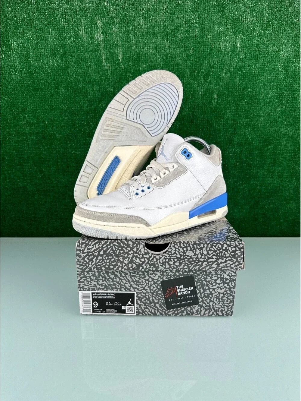 Size 9 - Air Jordan 3 Retro Lucky Shorts
